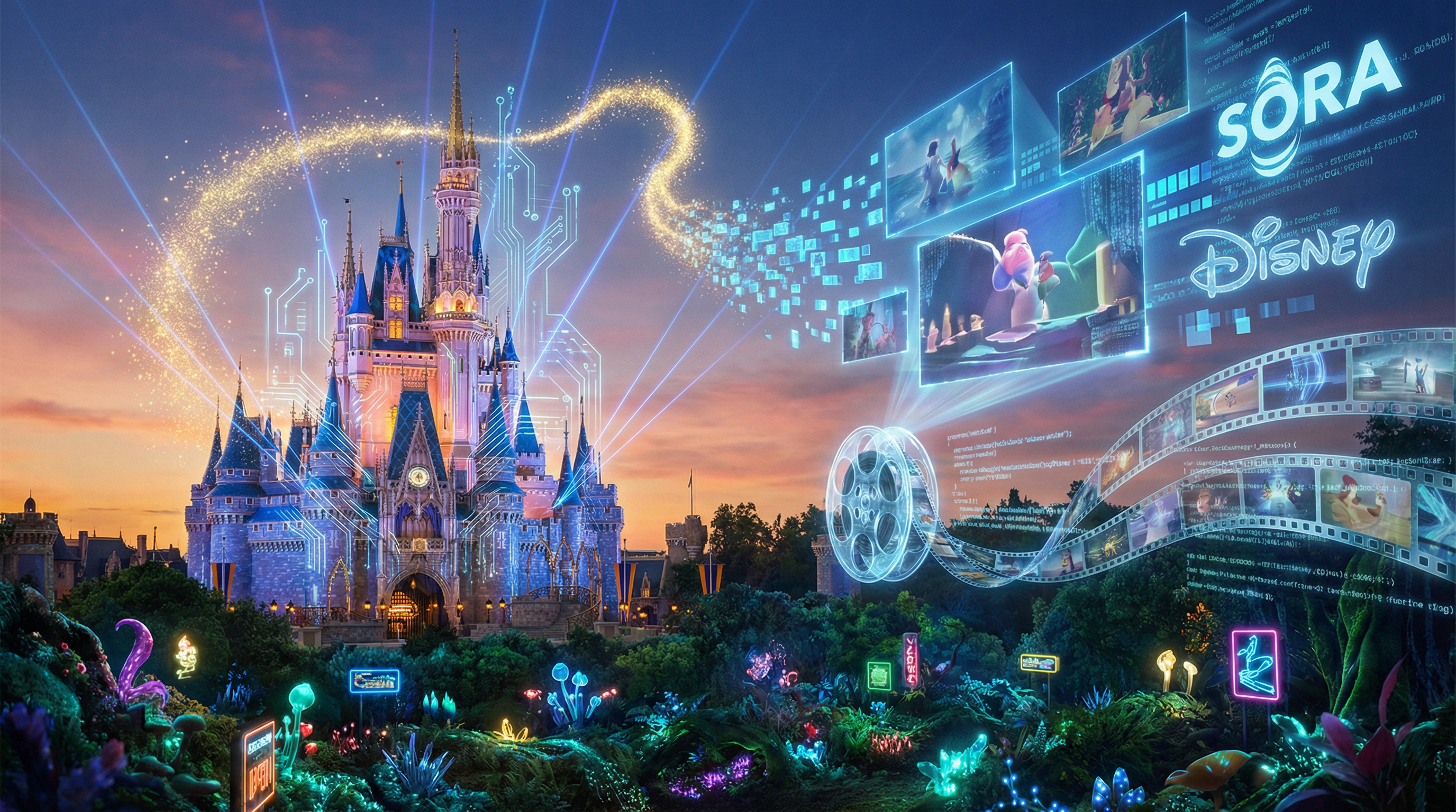 Disney investiert 1 Milliarde Dollar in OpenAI für Sora-Integration