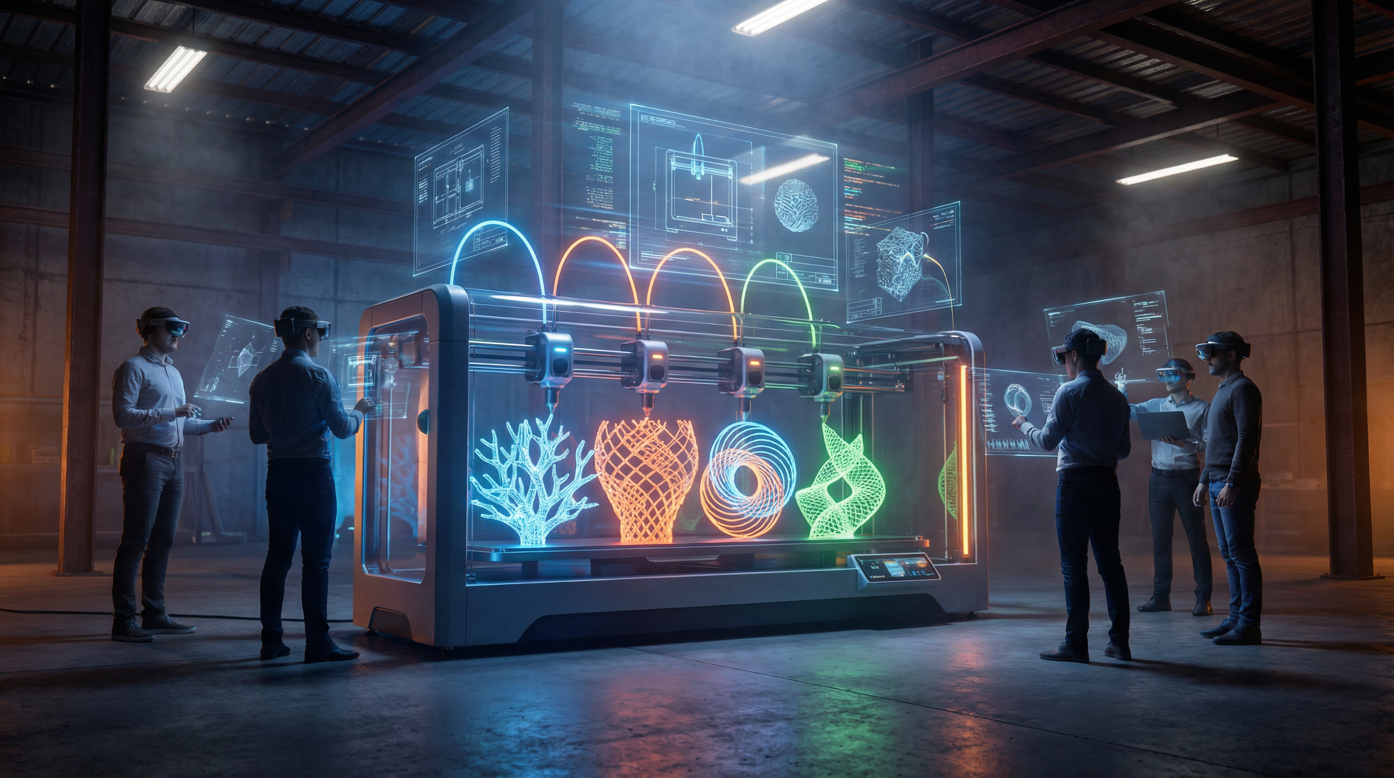 KI-gestützte 3D-Drucker revolutionieren die Fertigung